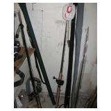 Baitcasting and fly fishing combo