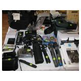 Lots of cameras (35mm, video, movie camera