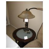 End table $50, Lamp $25
