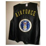 Air Force vest $25