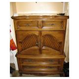 Stand up dresser $75