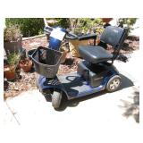 Pride 4 wheel scooter w/charger $1900