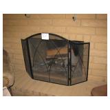 Fireplace screen $20