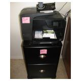 HP Printer $40, 2 file drawer $30