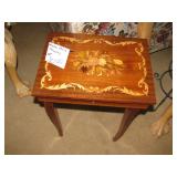 Music box jewelry table $30