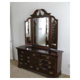 Dresser w/mirror $300