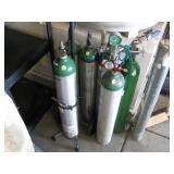 Oxygen bottles