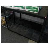 Smsller half racks with 2 shelves $25 each