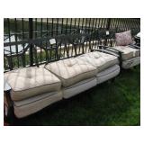 Outdoor furniture, couch $100, 2 chairs $40 each