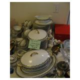 86 pc. Czechoslovakia dishware set $150