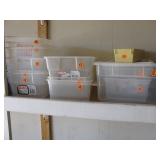 Plastic containers 