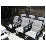 Outdoor swivel chairs $20 ea.