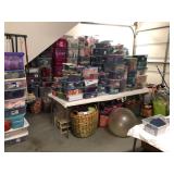 Thousands of skeins of yarn (Plunky Knitter) many new in package 