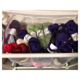 Thousands of skeins of yarn (Plunky Knitter) many new in package 