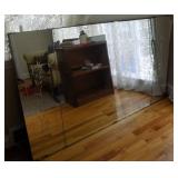 Vintage Beveled Frameless Mirror