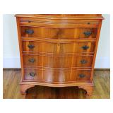 English Yew Wood Chippendale