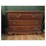 3-Drawer Wood Dresser