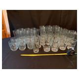 Assortment of Glass Cups & Glasses