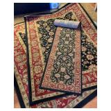 Beautiful Oriental Style Room Rug Set