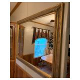 Golden Framed Decorative Mirror