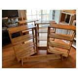 Piney Wood Shelves & Coat Hanger