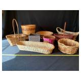 Wicker baskets & storage