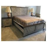 Vaughn Bassett Queen Bedframe