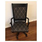 Captain Style Rolling Desk Chair #2