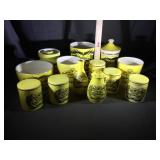 13-Piece Portmeirion Dolphin in Yellow