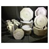 Dine Fine w/Penny Farthing Fine China by Mikasa