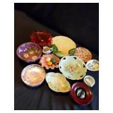 Potpourri of Plates & Decor Items