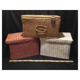 Wicker Nesting Baskets & Storage