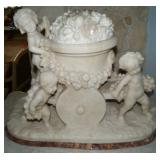 Antique Alabaster Sculpture