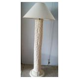 Ceramic Tree Trunk Lamp