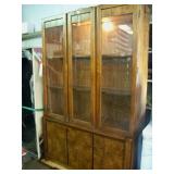 lighted china cabinet