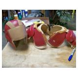 vintage youth leather football gear