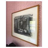 a few signed art pieces