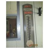 large Prestone thermometer