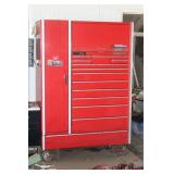Large Snap-on 14 drawer rolling tool box