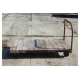 Several rolling carts