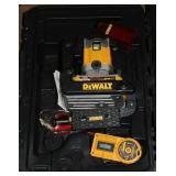 DeWalt rotary laser kit w/ box