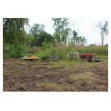 Misc. incl. Navtiley paddle boat