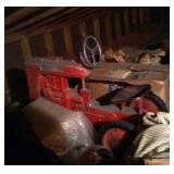 International Pedal tractor - attic find