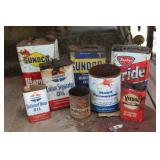 Assorted Oil Cans