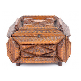 antique early 19th century American tramp Art