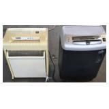 Pair of Paper Shredders