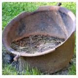 Primitive Cast Iron Pot