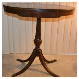 Beautiful Duncan Phyfe Style Drum Table