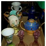Collection of Vases,Candle Sticks etc