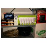Group Lot: Light Bulbs, Golf Balls and More
